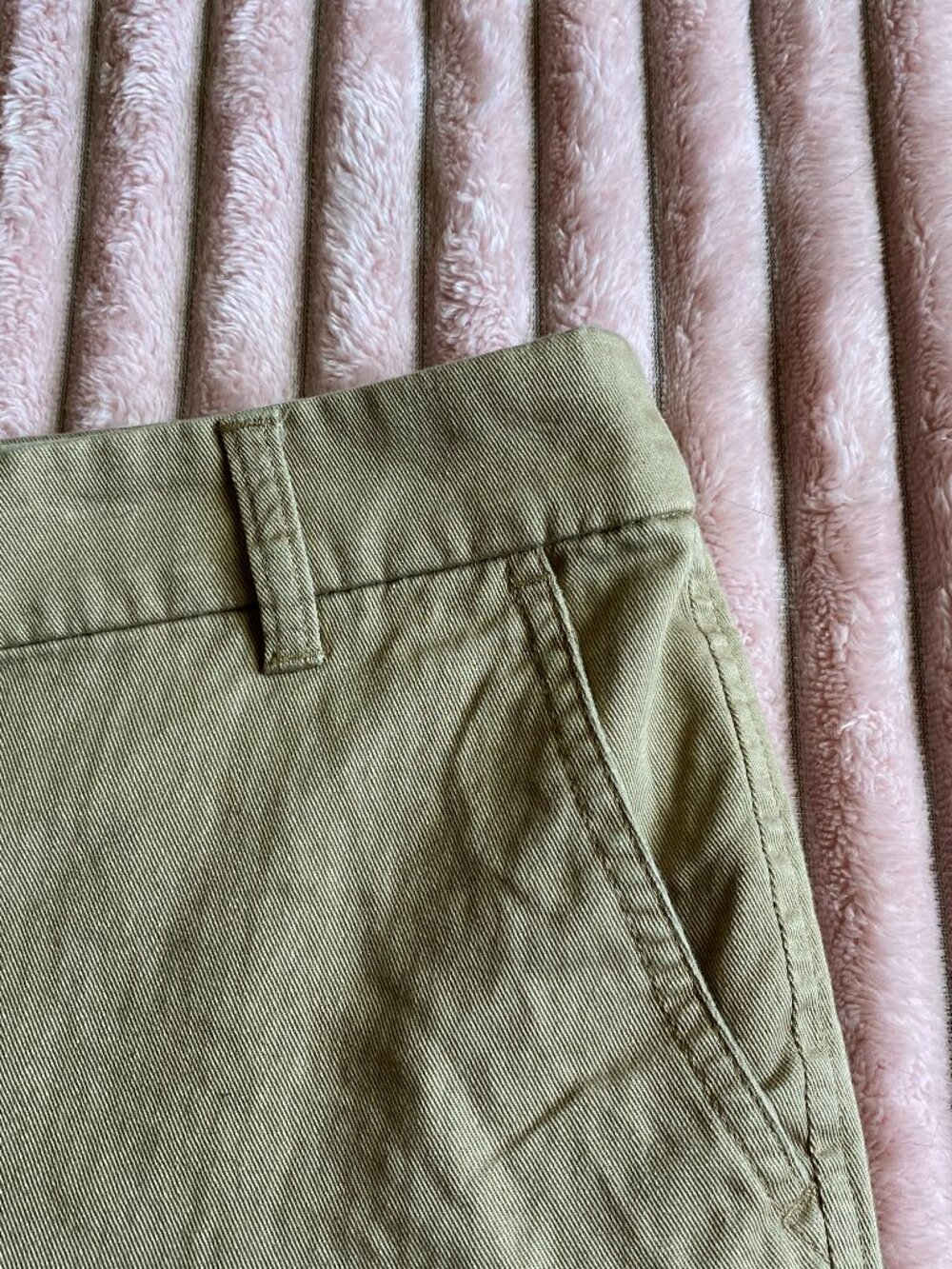 Tan J. Crew Shorts